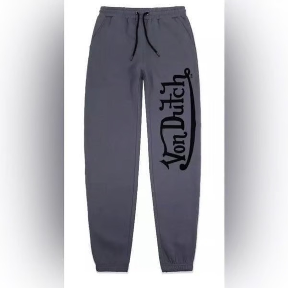 Von Dutch Unisex Dirty Blue Sweatpants XL